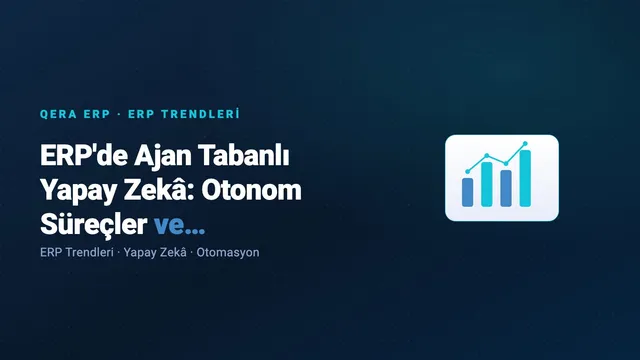 ERP'de Ajan Tabanlı Yapay Zekâ: Otonom Süreçler ve Yönetişim — kapak görseli